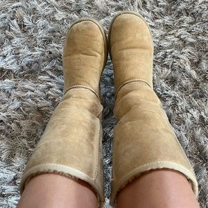 Tall Sand Ugg Boots